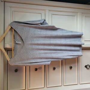 Michael Stars Gray Striped Women's Dress Size S